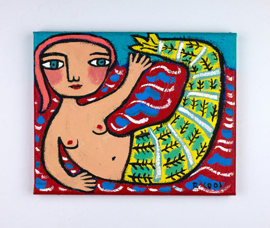 Painting on canvas, 20x25cm