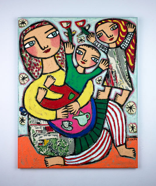 Painting on canvas, 51x41cm