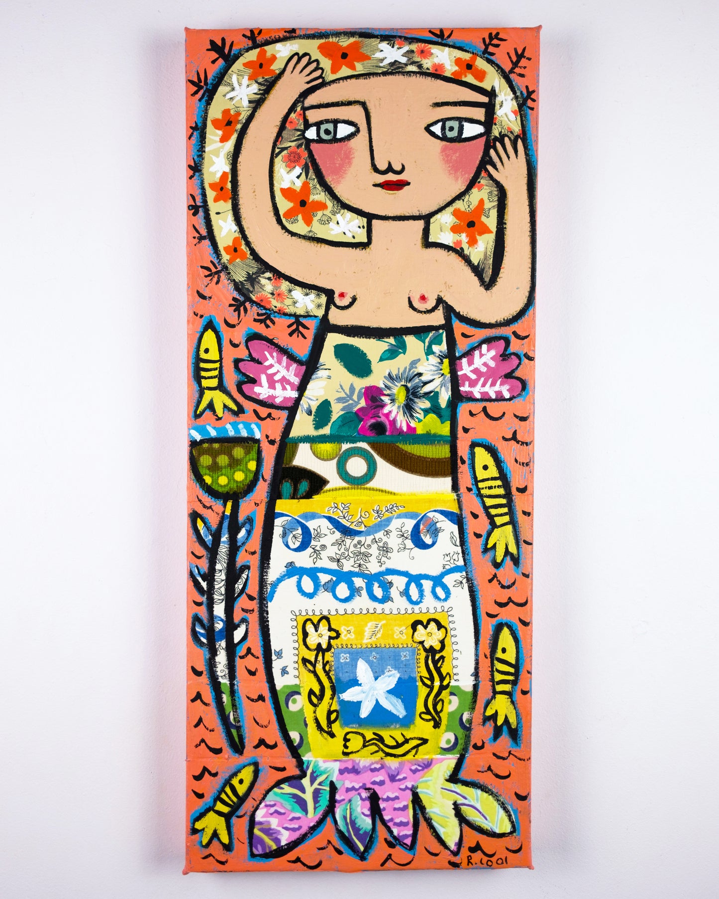 Celtic Sea Mermaid, 61x26cm