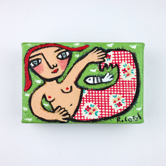 Lena River Mermaid, 10x15cm