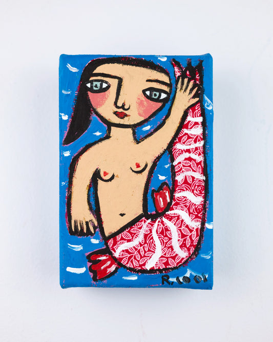 Malabar Coast Mermaid, 15x10cm