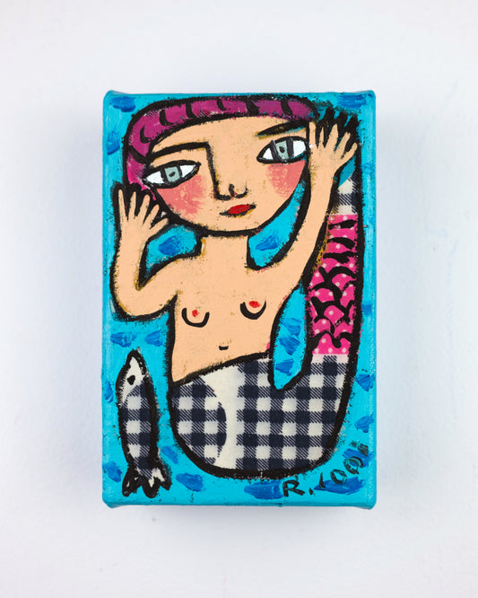 Honeymoon Bay Mermaid, 15x10cm