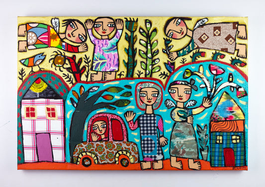 The Angels' Return, 40x61cm