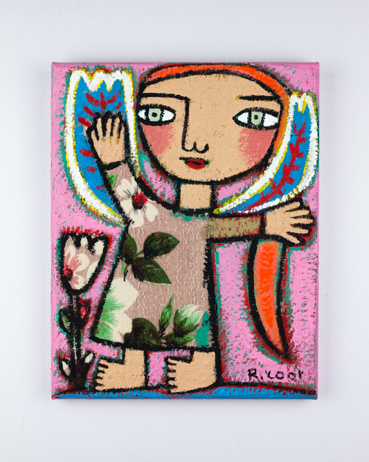 Flower Fairy I, 25x20cm
