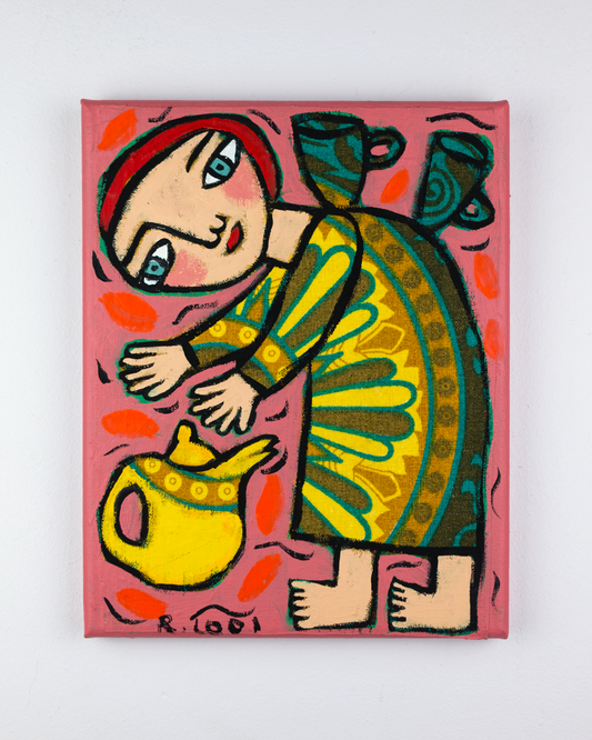 Making Tea I, 25x20cm