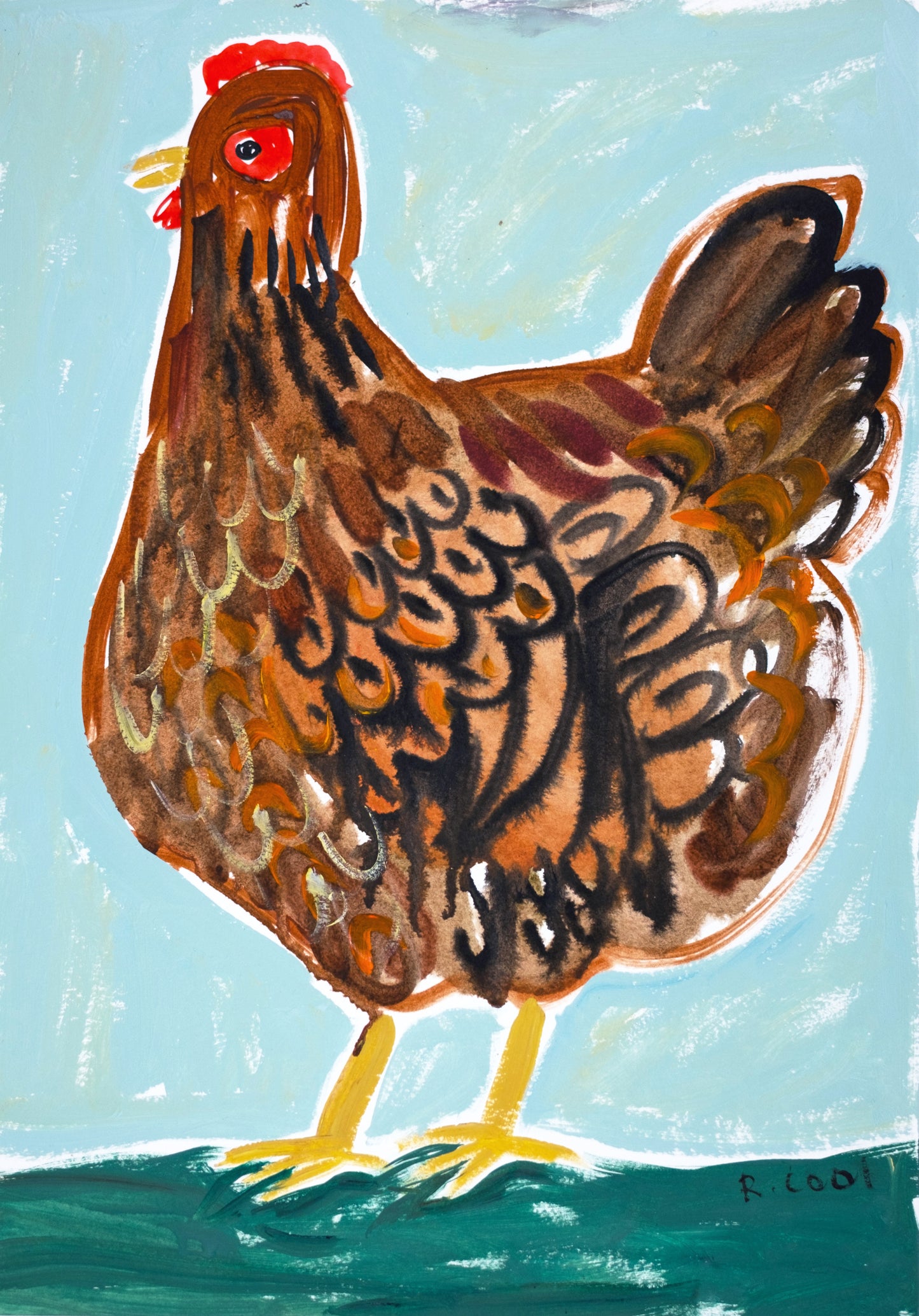 Partridge Cochin, 42x30cm