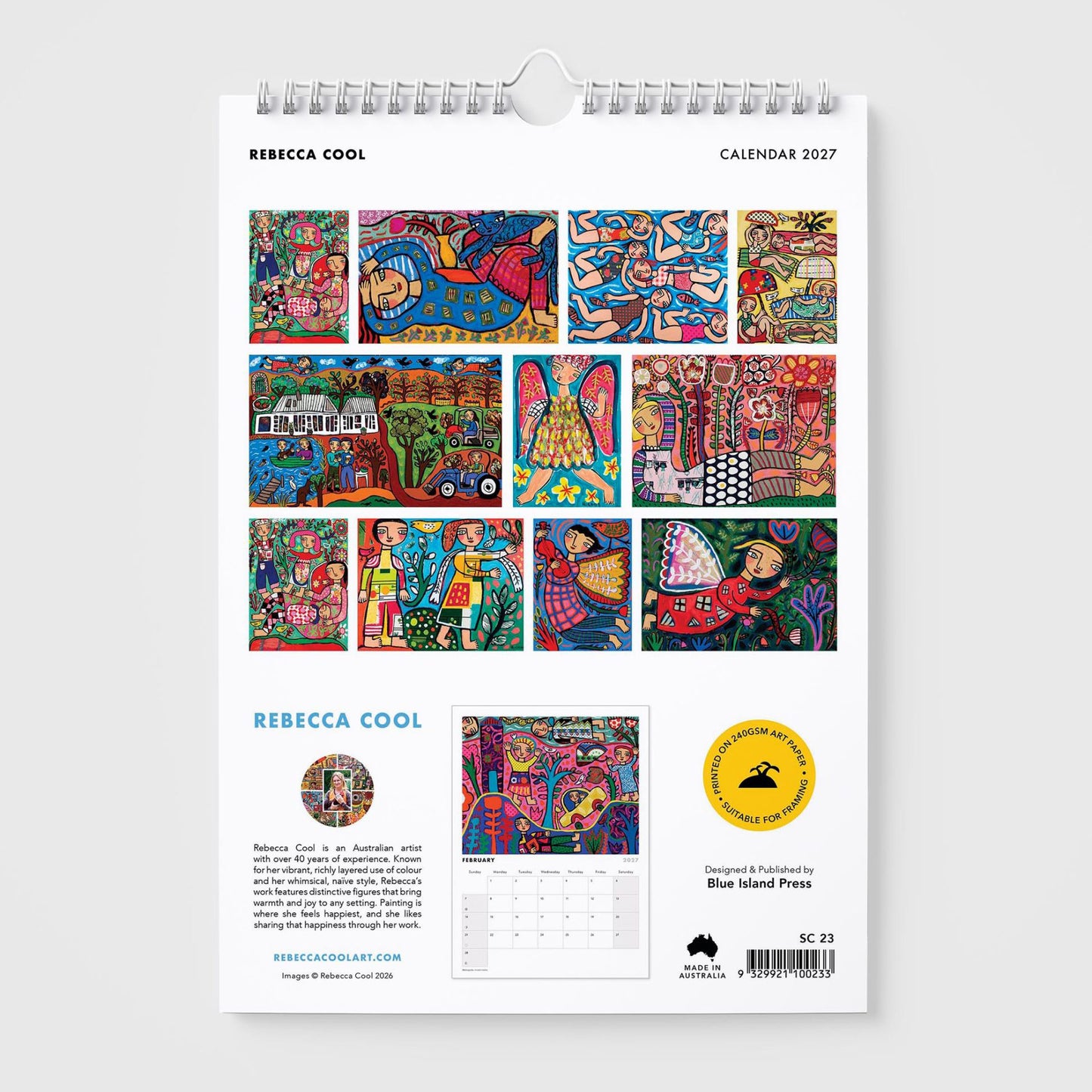 Rebecca Cool 2027 Calendar